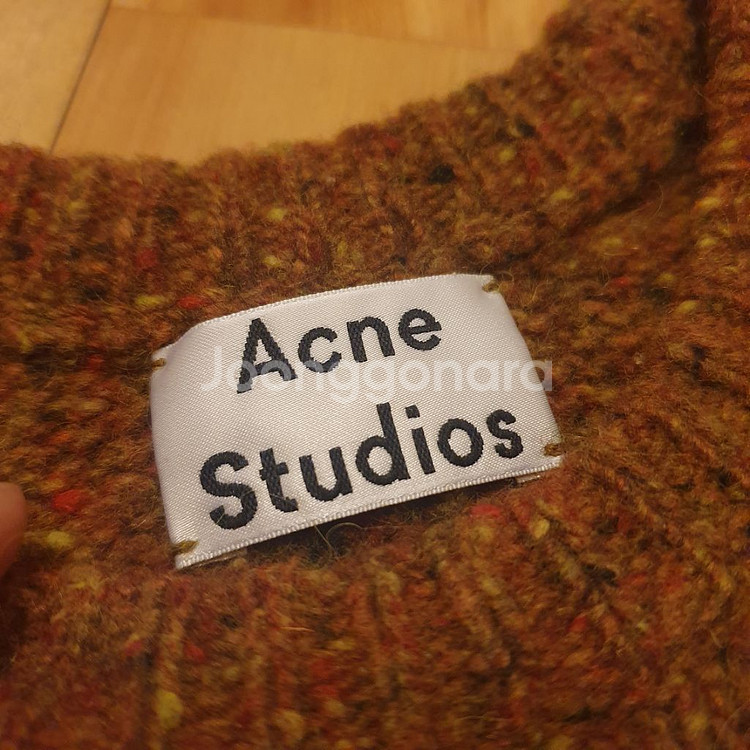 아크네 check Don 니트 xxs acne--2