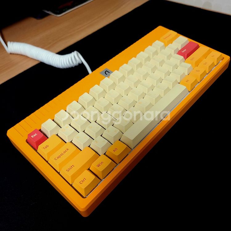 앱코 AR61D 풀알루미늄 기계식 키보드--0