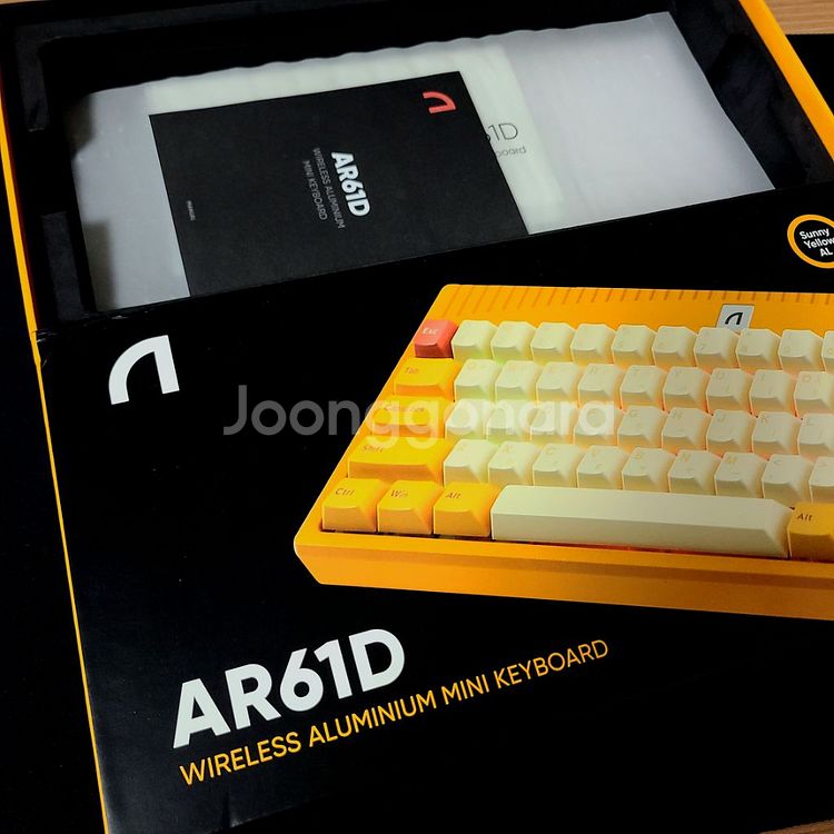 앱코 AR61D 풀알루미늄 기계식 키보드--6