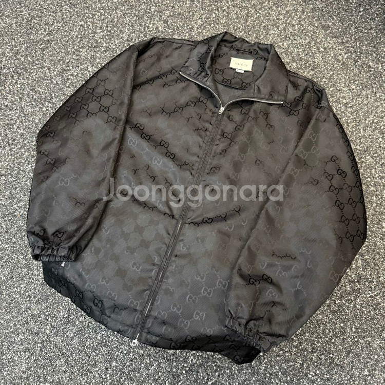 [52사이즈]구찌 점보 gg 자카드 바람막이 자켓--0