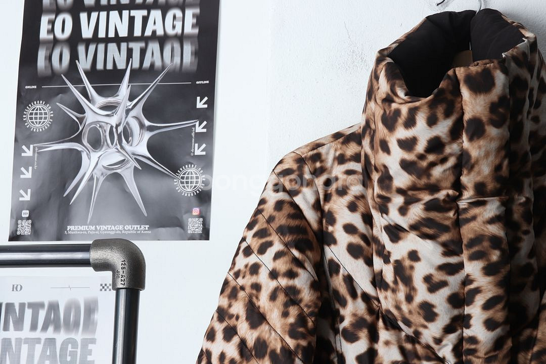 W(S) 브랜드빈티지 패딩 점퍼자켓 모조에스핀 덕다운--2