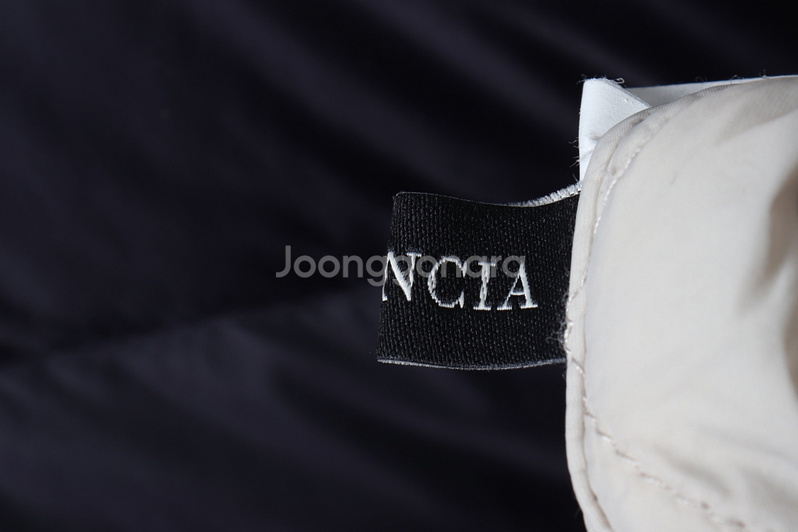 W(S-M) 발렌시아 패딩 점퍼자켓 네이비 덕다운--5