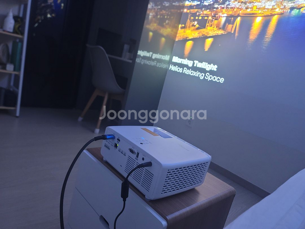옵토마wave 120sk 단초점4k 프로젝터 판매합니다--8