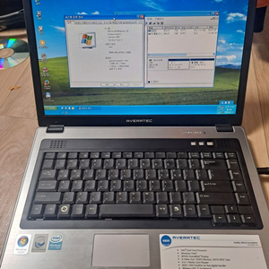 윈도우 XP 삼보 노트북 에버라텍 6800 9만