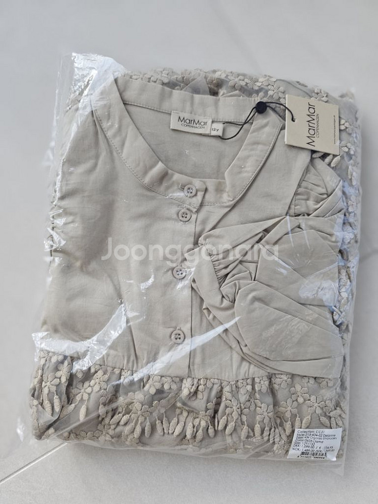 마르마르코펜하겐 벚꽃드레스 10,12y--4