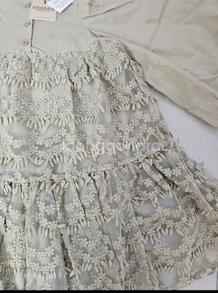 마르마르코펜하겐 벚꽃드레스 10,12y--3