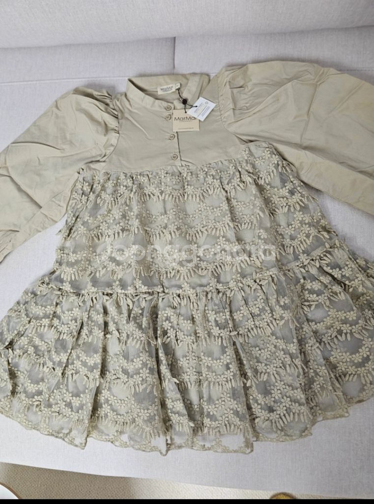 마르마르코펜하겐 벚꽃드레스 10,12y--0