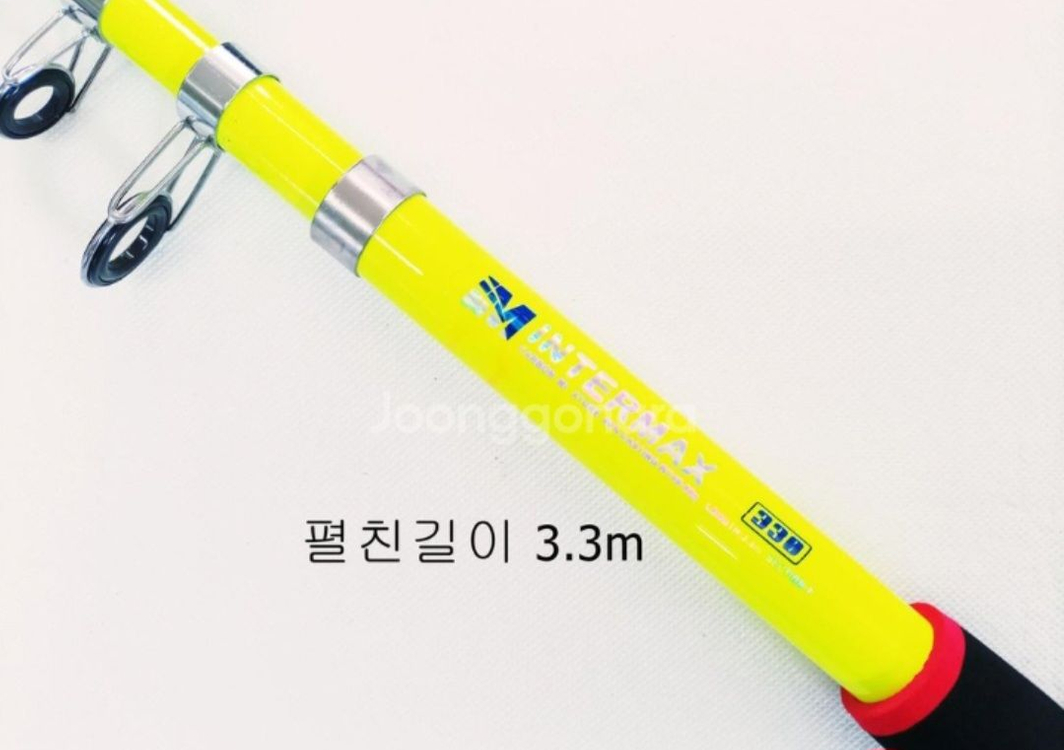 원투낚시대3.3m 2대+5000번릴2대+릴줄--2