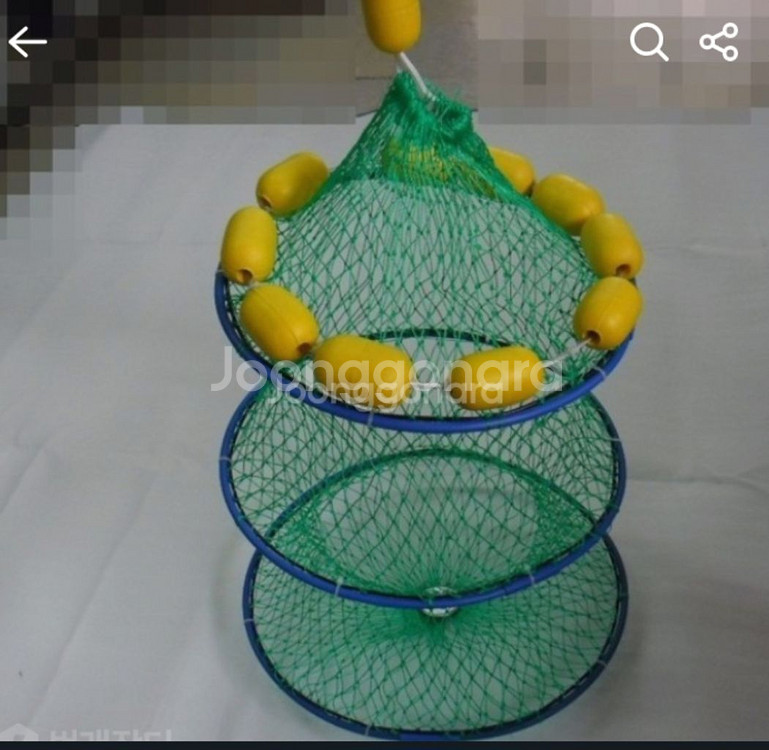 고급 하드밑밥통겸 살림통40cm+3단부력망45cm--7