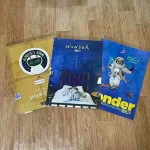 영화 원더 A3포스터 별관굿즈 별지 대한극장투명포토카드