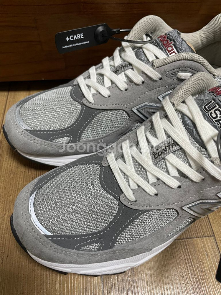 뉴발란스 990v3 그레이 D스탠다드 260mm--1