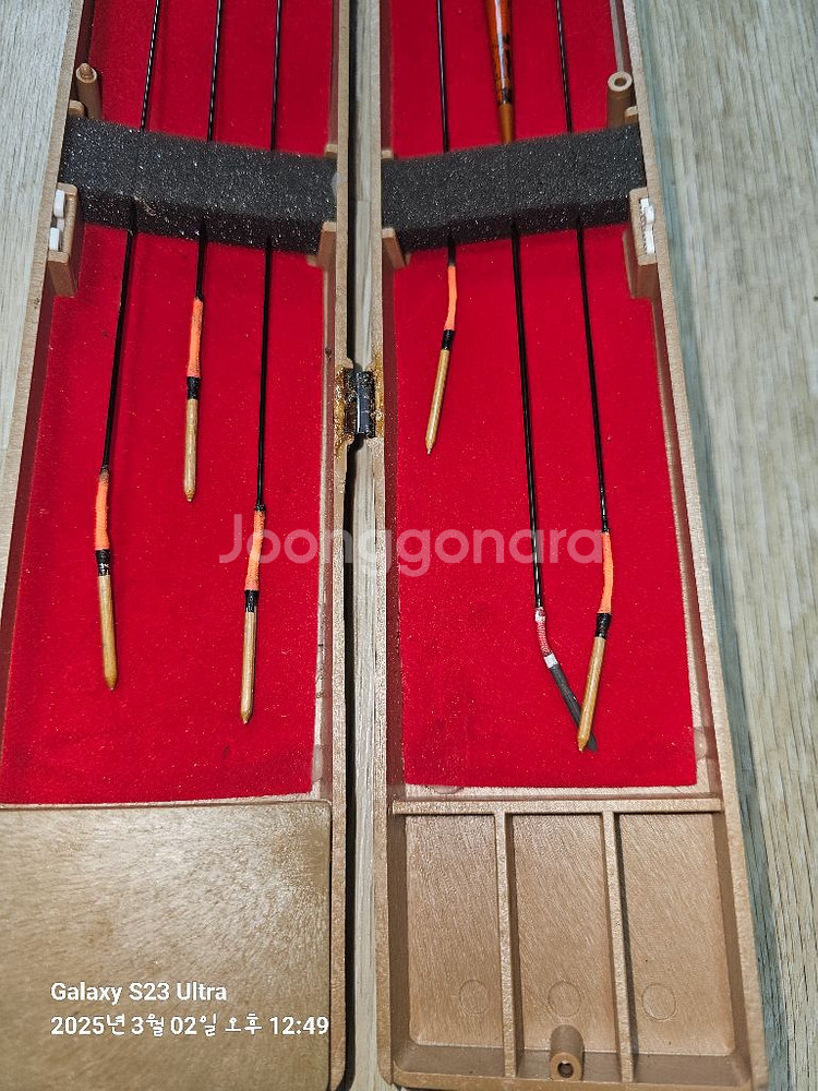 이화요수 민물낚시찌 6개 케이스 포함--1