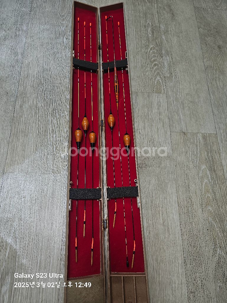 이화요수 민물낚시찌 6개 케이스 포함--3