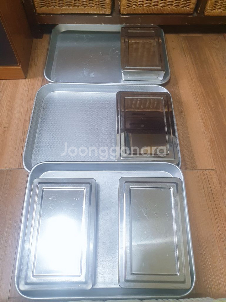 스텐 도시락통 , 밧드 분리용기--5