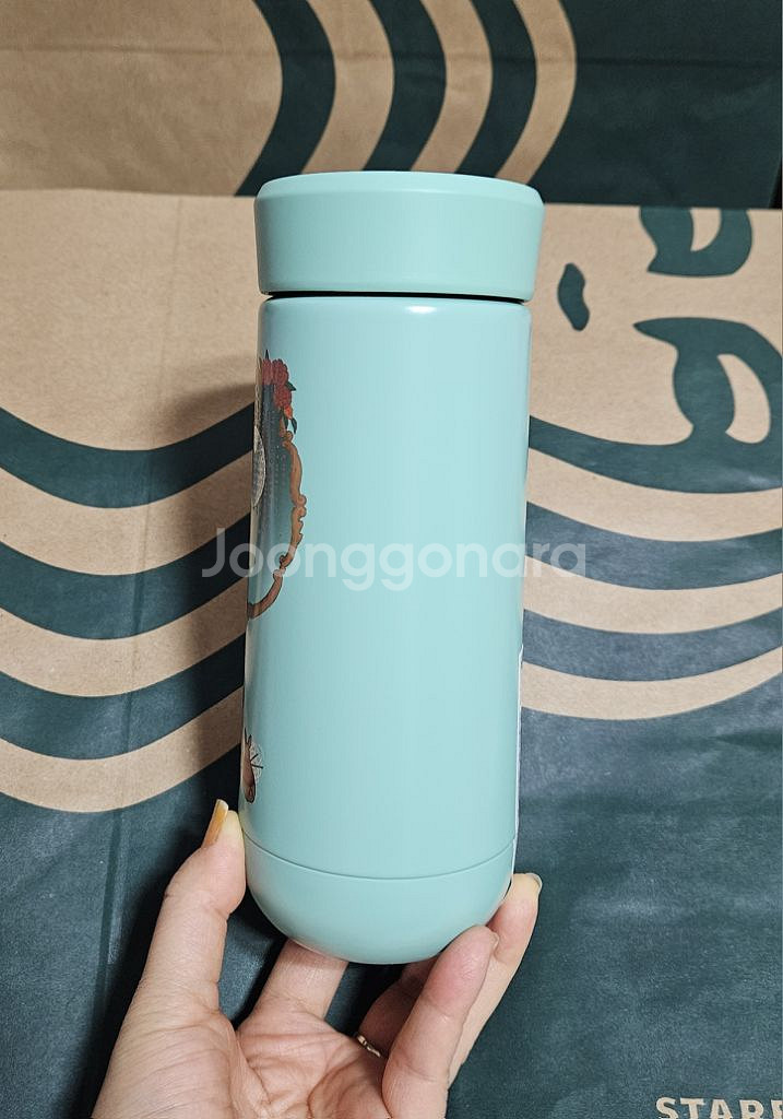 새상품S급]스타벅스 오텀 버니 니트문 텀블러 355ml--1