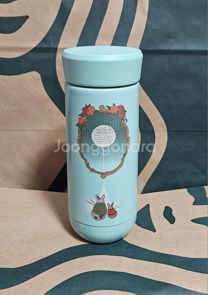 새상품S급]스타벅스 오텀 버니 니트문 텀블러 355ml--8