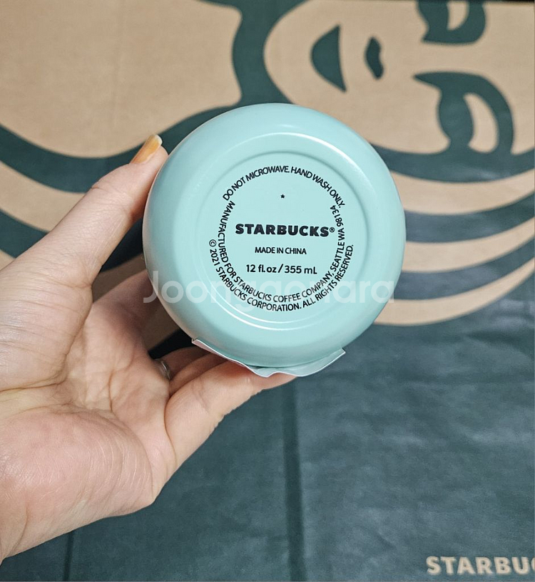 새상품S급]스타벅스 오텀 버니 니트문 텀블러 355ml--6