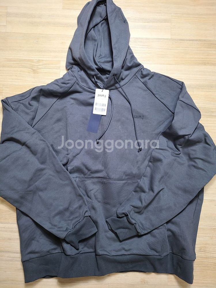 [정품/새상품] 준지 자수 콜라보 후드티셔츠--2