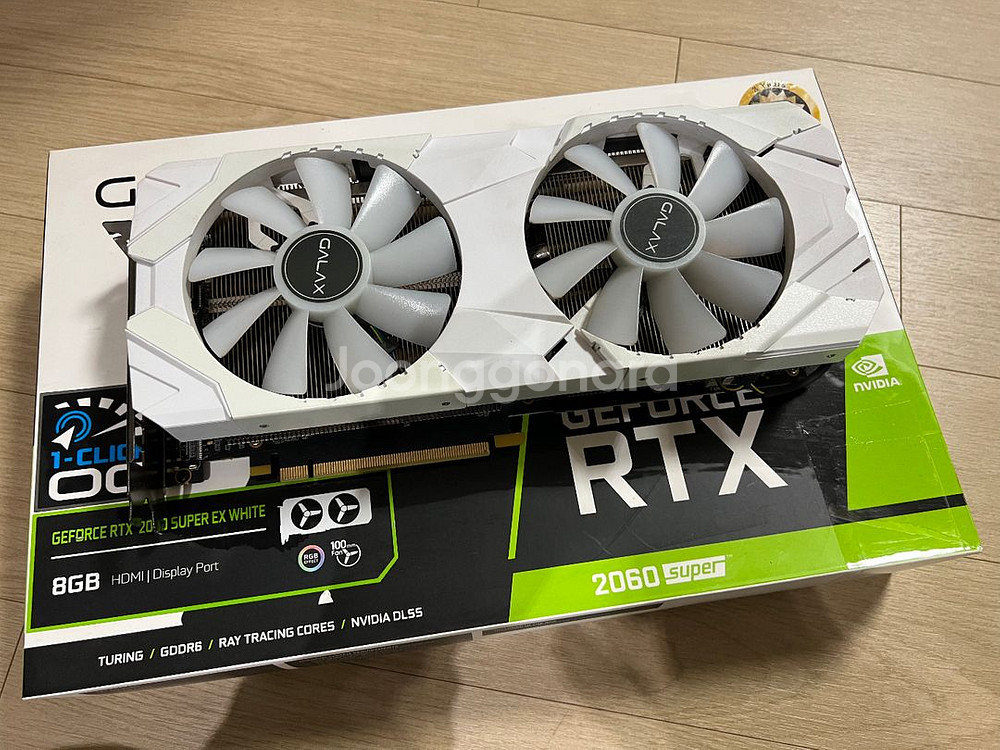 갤럭시 GFORCE RTX 2060 SUPER 팝니다--0