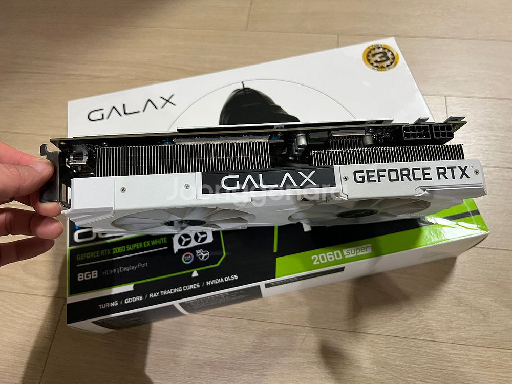 갤럭시 GFORCE RTX 2060 SUPER 팝니다--1