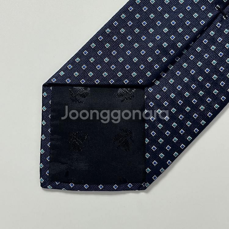 명품 브룩스 브라더스 넥타이 8.5cm 네이비 컬러--5