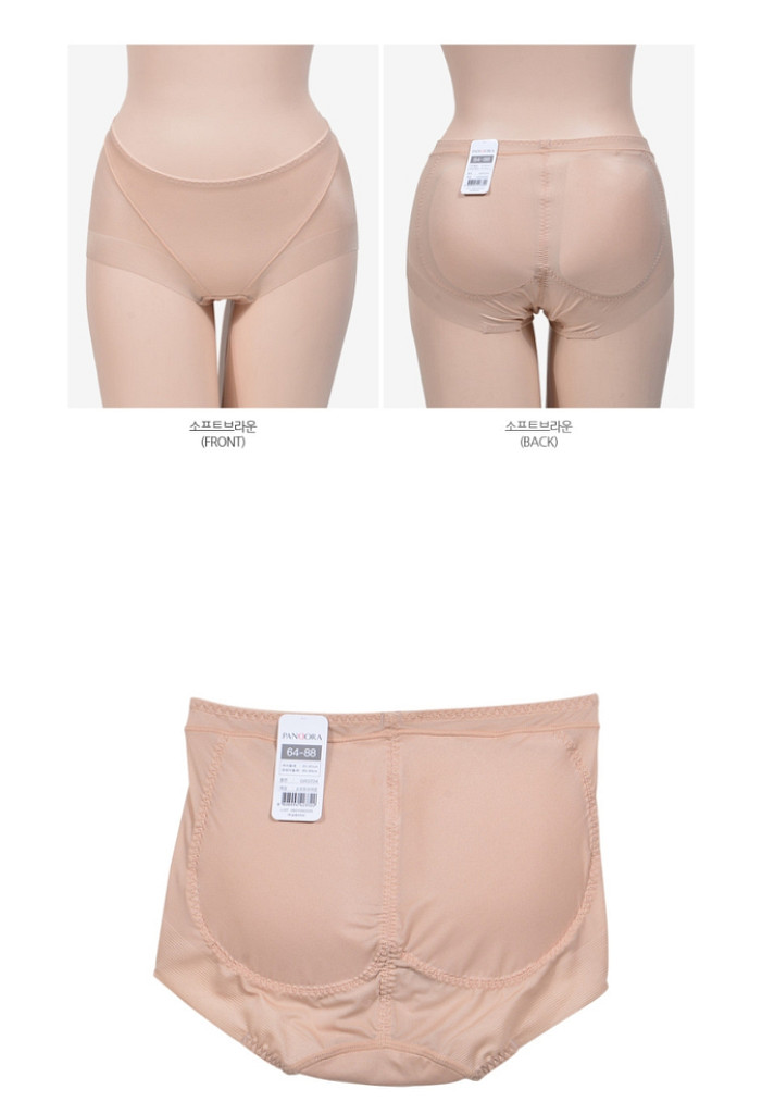 비비안 엉뽕거들 심리스라인 엉덩이뽕 볼륨팬티 보정 힙업--1