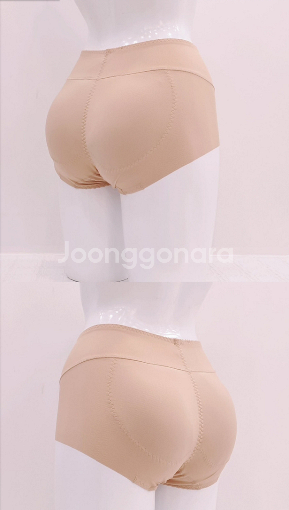 비비안 엉뽕거들 심리스라인 엉덩이뽕 볼륨팬티 보정 힙업--2