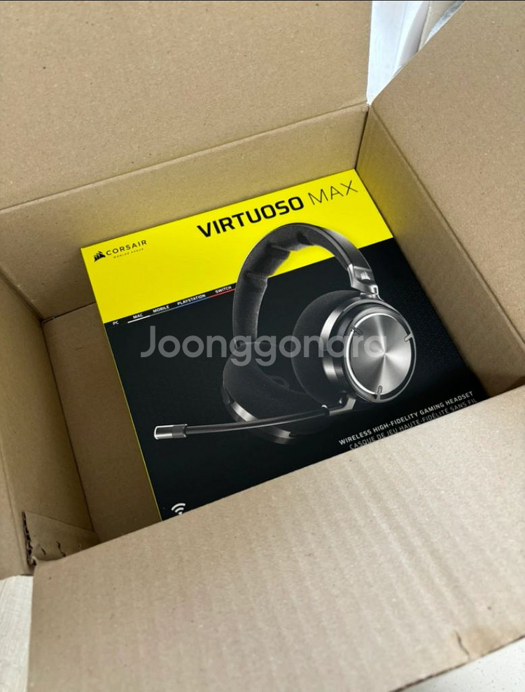 커세어 VIRTUOSO MAX RGB 무선헤드셋!특가--1