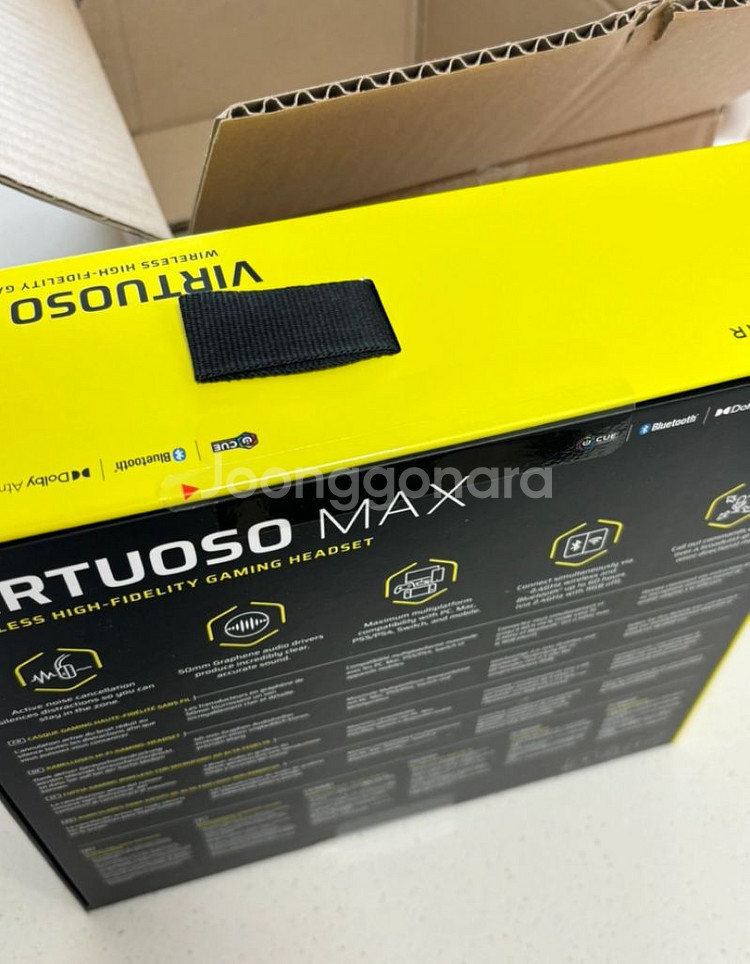 커세어 VIRTUOSO MAX RGB 무선헤드셋!특가--2