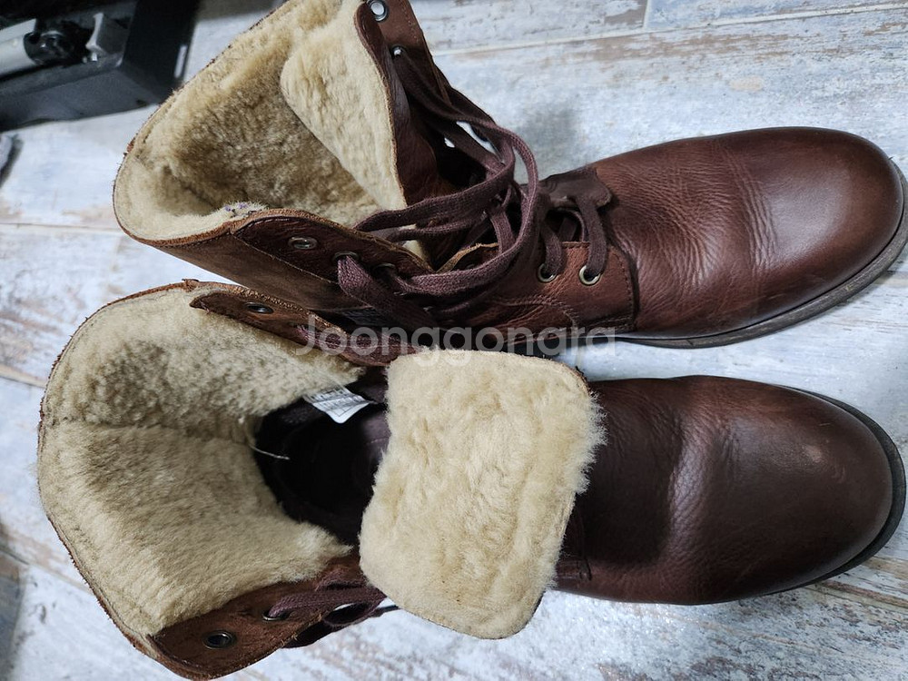 UGG 남성 브라운 부츠 8사이즈 270 사이즈--1