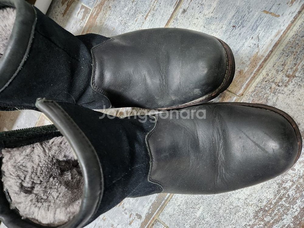 UGG 남성 부츠 270 발 따뜻한 남성화--1