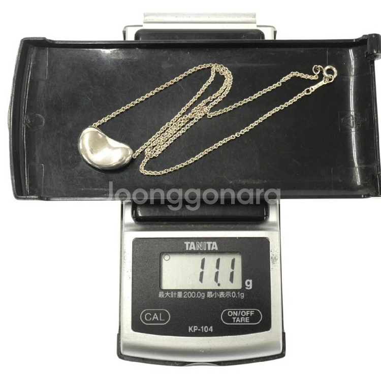 티파니앤코 bean 빈목걸이 정품 20mm--9
