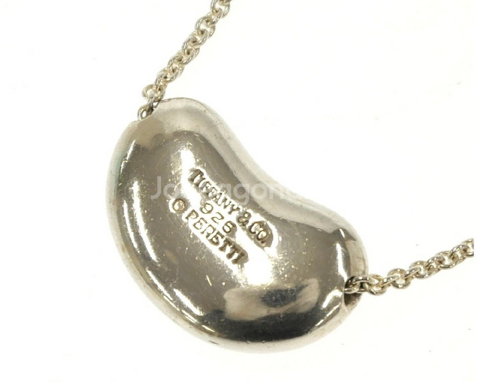티파니앤코 bean 빈목걸이 정품 20mm--3