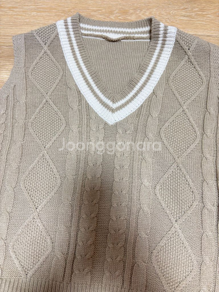 니트 조끼--0