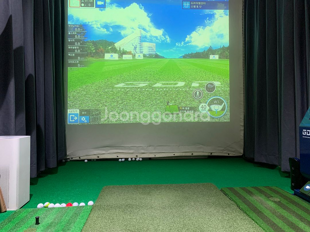 골프존 GDR 골프 연습용 기계--2