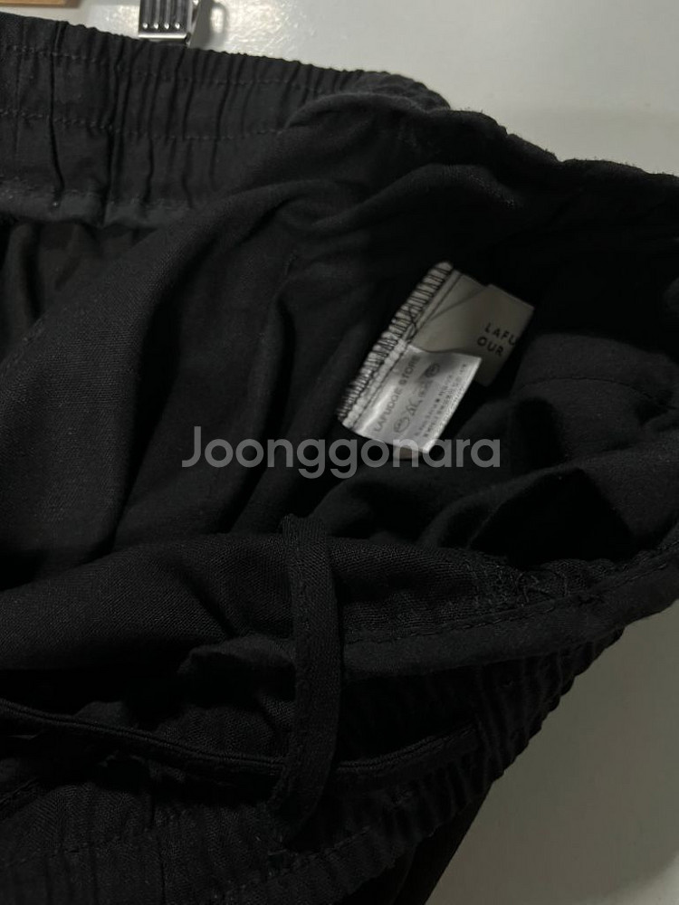 30-34 라퍼지스토어 핀턱 밴딩 벌룬 와이드팬츠--4