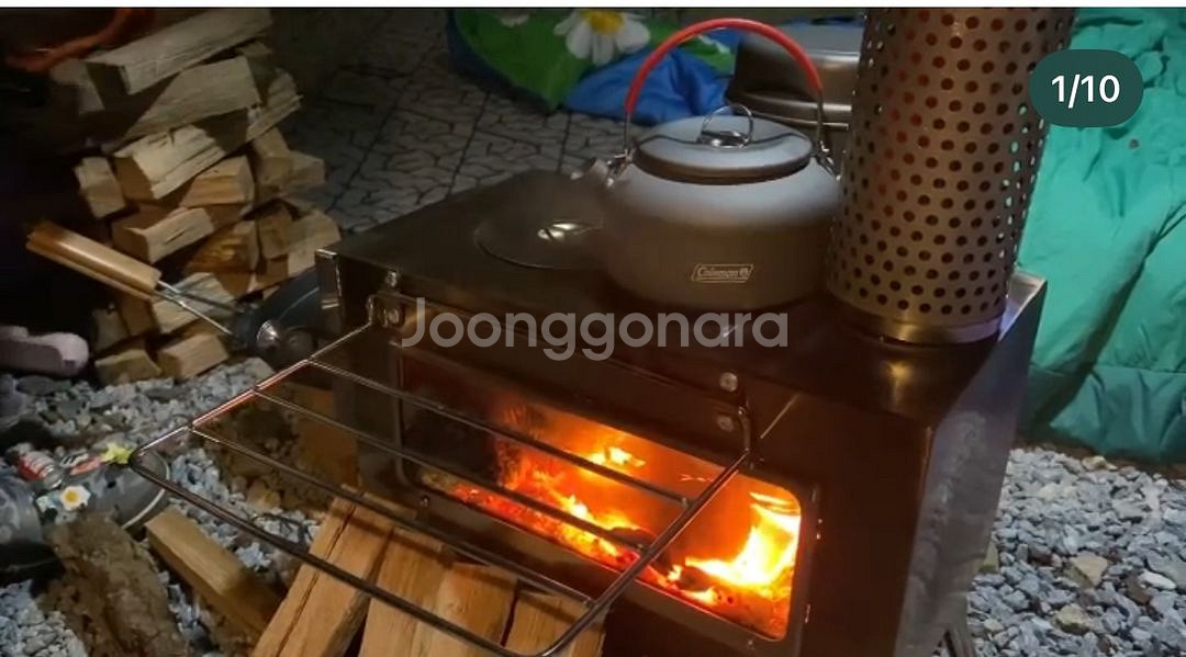 캠핑 화목난로--0