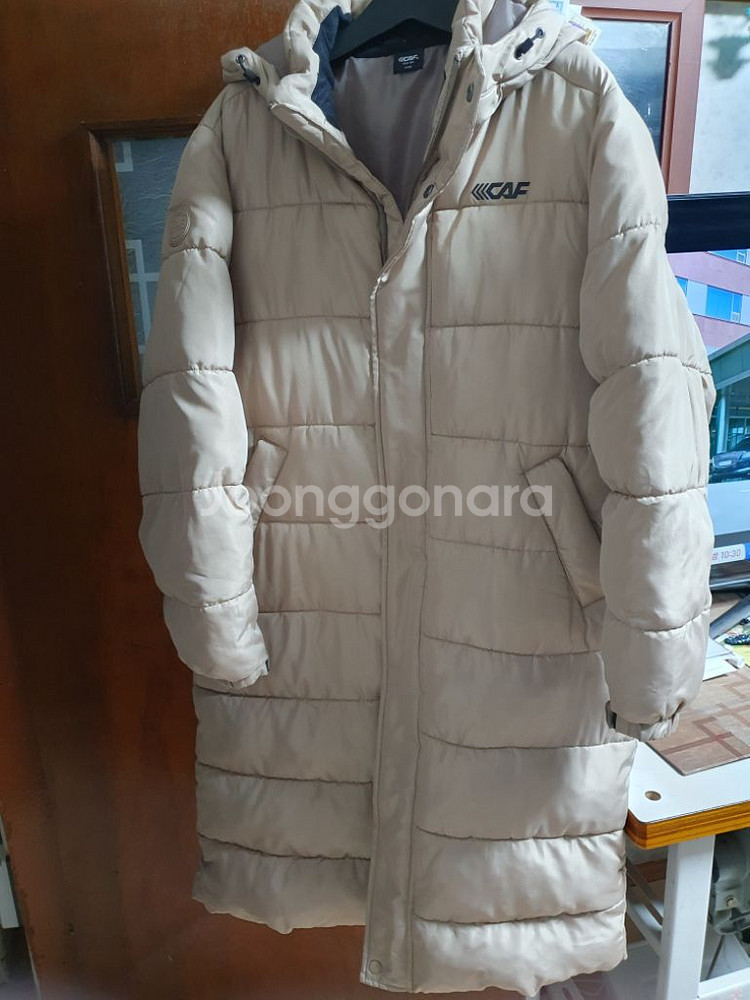 르까프 롱패딩 M 거위솜털재질(정품)--1