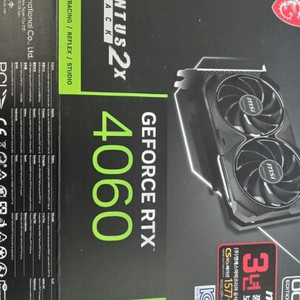 지포스 rtx4060 벤투스 2x 8g