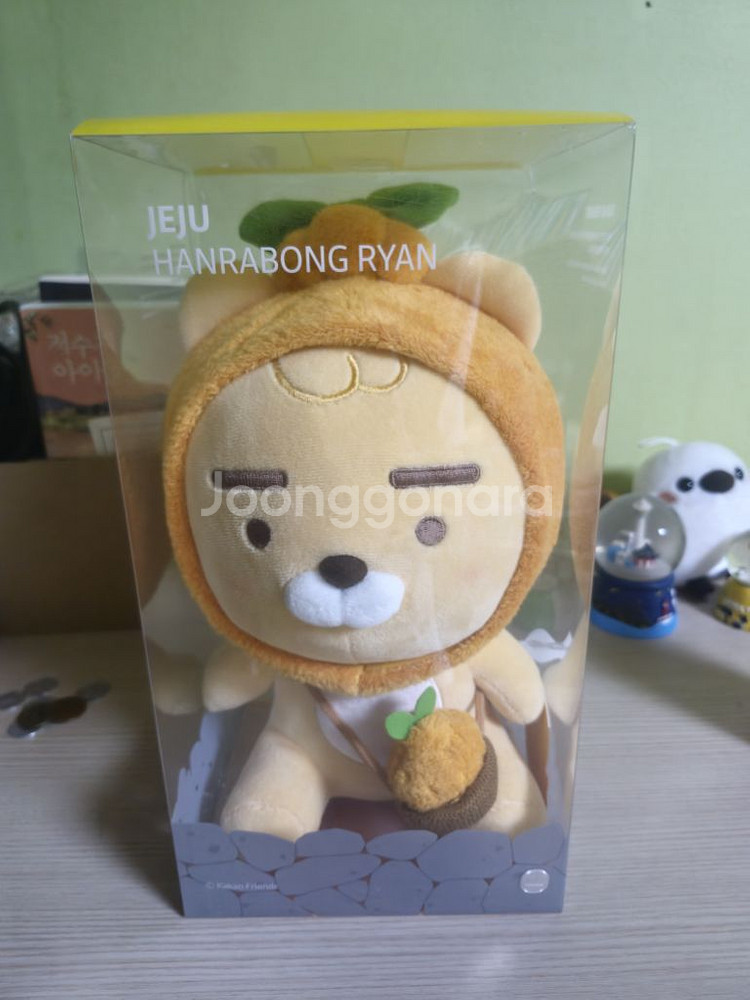 한정판 제주 한라봉 라이언 인형--0