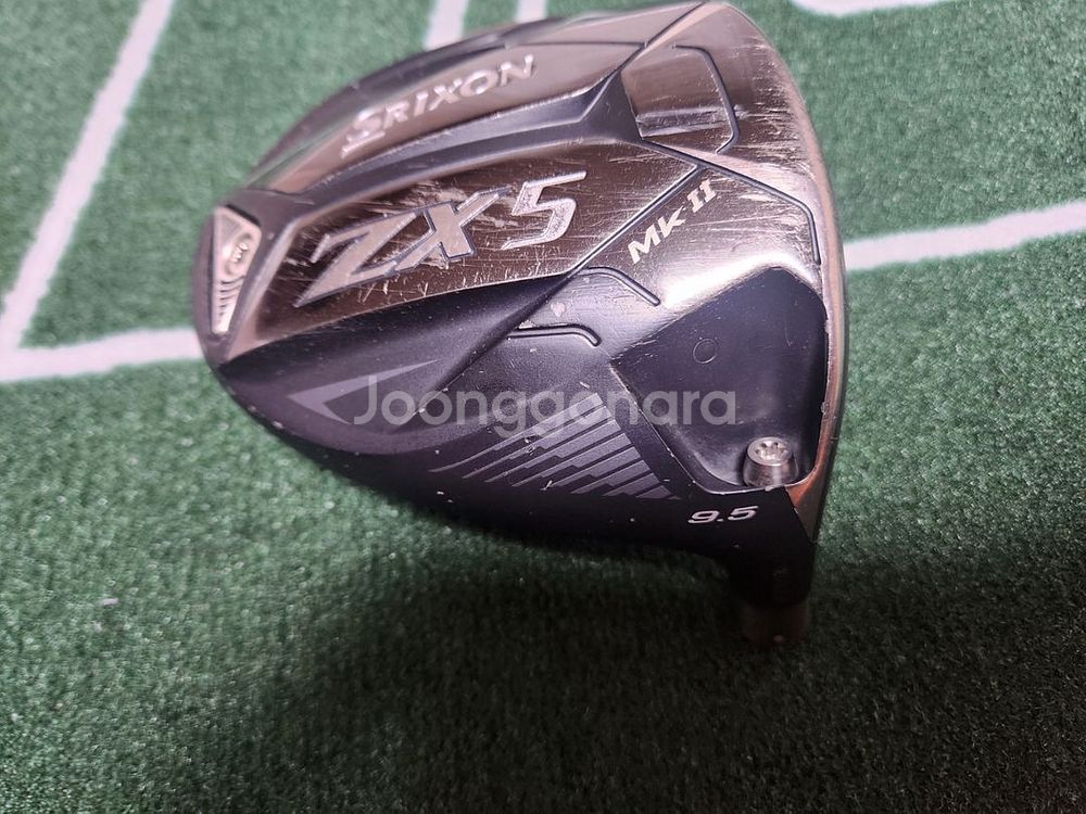 스릭슨 zx5 mk2 드라이버 헤드 9.5도 팝니다--4