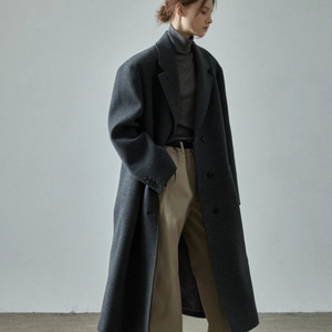 (새것) 파사드패턴 24FW 싱글 코트 차콜