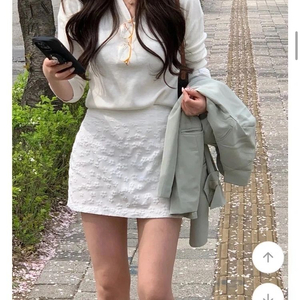 플라워스커트 s 새상품
