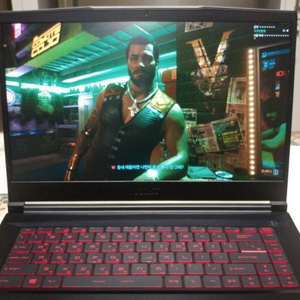 MSI GF63 디아4 가능 게이밍 노트북/1050