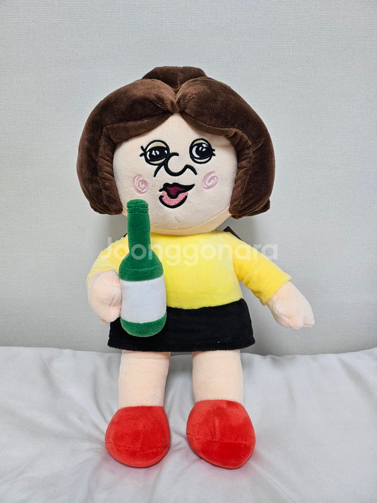 [새상품,택있음]35cm 빵빵이의하루 소주 옥지 백팩--0