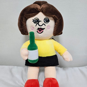 [새상품,택있음]35cm 빵빵이의하루 소주 옥지 백팩