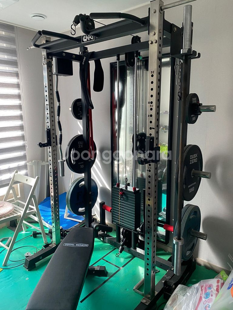 (무료배송)홈짐 풀셋트 cnk4000 블럭형75kg--0
