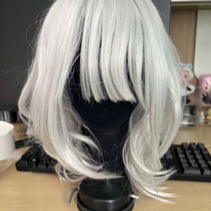 앨리스 이브 코스프레 패션 가발 숏,중단발 가발 거치대