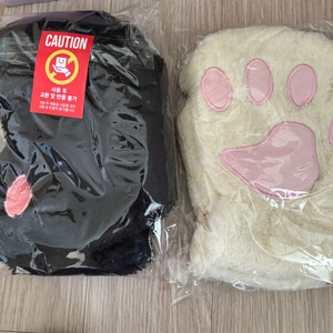 앨리스 이브 코스프레 고양이발 반장갑 고양이 머리띠