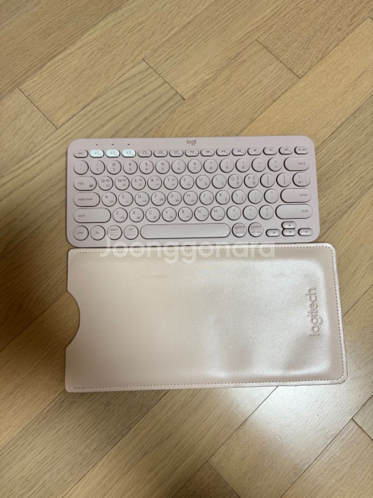 로지텍 K380 핑크--0